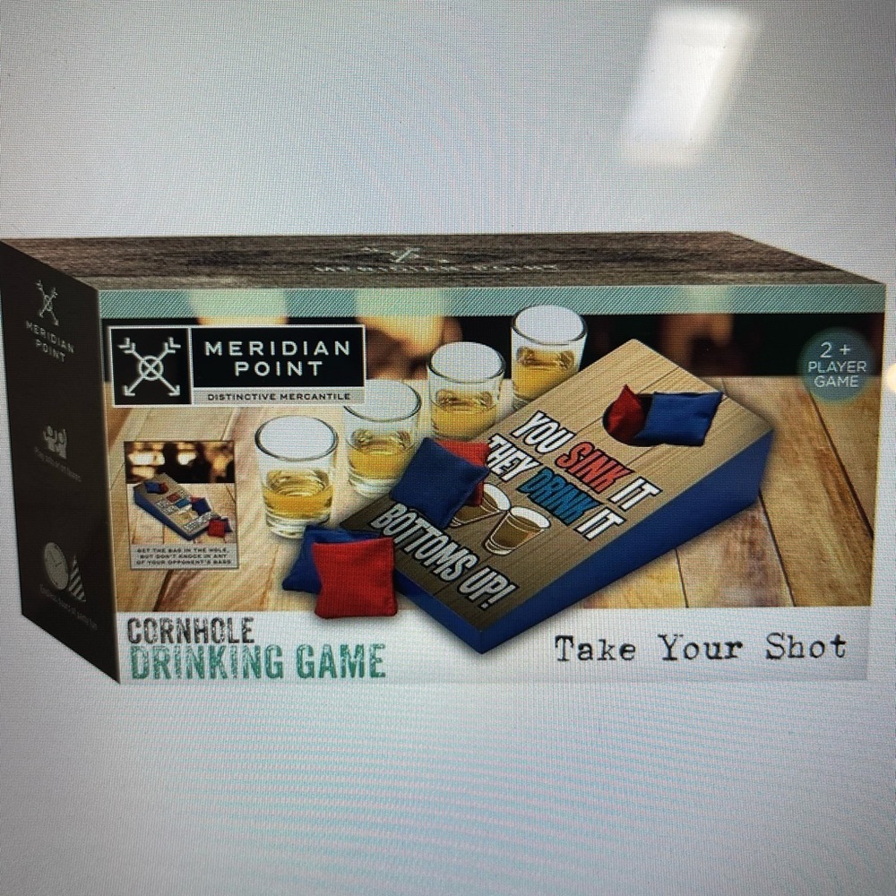 Mini Cornhole Drinking Game- Brand New in 📦